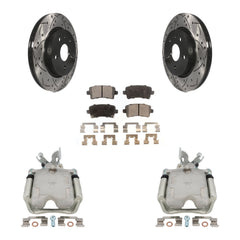 Transit Auto KCD-100537P Disc Brake Kit for 2011-2020 Cadillac XTS, Chevrolet Impala, Chevrolet Malibu & more - Rear product image
