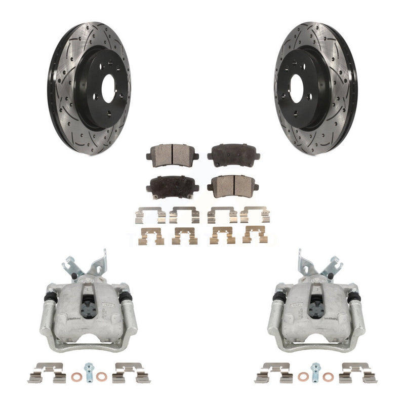 Transit Auto KCD-100538P Disc Brake Kit for 2011-2017 Buick LaCrosse, Buick Regal - Rear product image