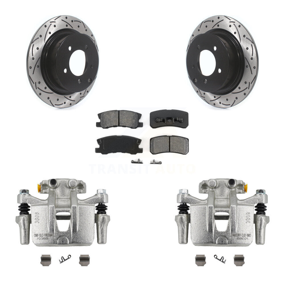 Transit Auto KCD-100538S Disc Brake Kit for 2011-2013 Mitsubishi Outlander - Rear product image
