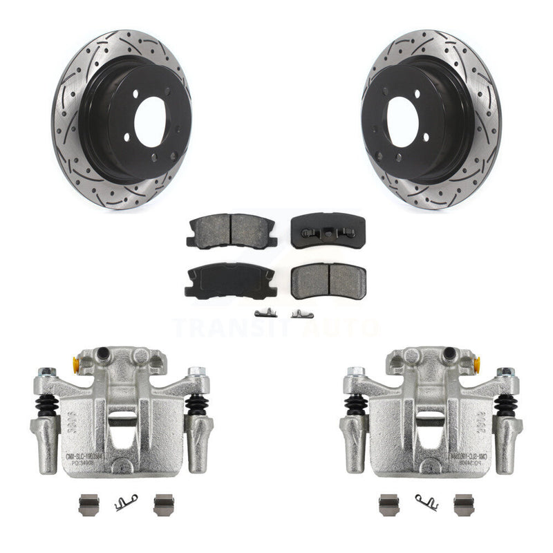 Transit Auto KCD-100538S Disc Brake Kit for 2011-2013 Mitsubishi Outlander - Rear product image