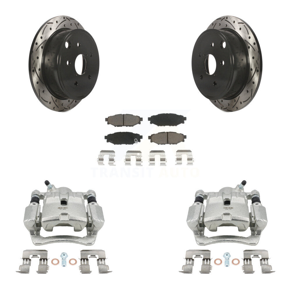 Transit Auto KCD-100539C Disc Brake Kit for 2015-2019 Subaru WRX - Rear product image