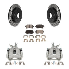 Transit Auto KCD-100539P Disc Brake Kit for 2014-2016 Chevrolet Malibu Limited, Chevrolet Malibu - Rear product image