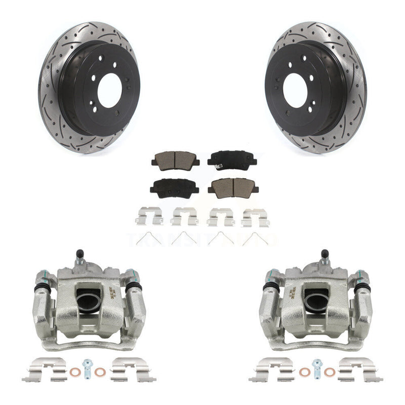 Transit Auto KCD-100540C Disc Brake Kit for 2016-2021 Hyundai Tucson, Kia Sportage - Rear product image