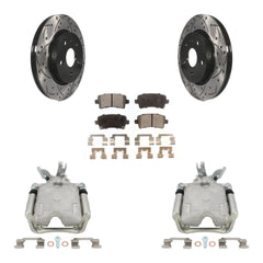 Transit Auto KCD-100540P Disc Brake Kit for 2014-2015 Chevrolet Malibu - Rear product image