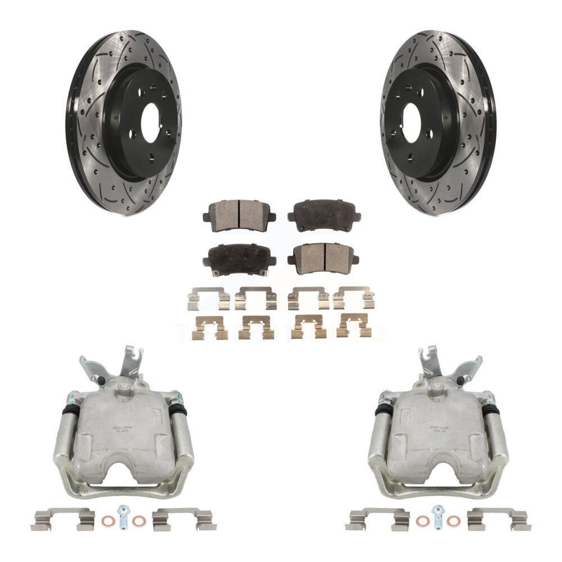 Transit Auto KCD-100540P Disc Brake Kit for 2014-2015 Chevrolet Malibu - Rear product image