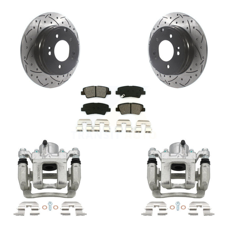 Transit Auto KCD-100540S Disc Brake Kit for 2011-2015 Hyundai Sonata, Kia Optima - Rear product image