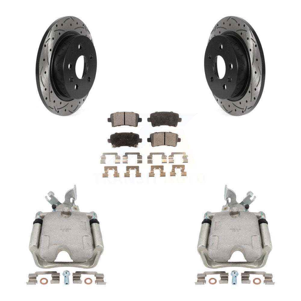 Transit Auto KCD-100540T Disc Brake Kit for 2011-2017 Buick LaCrosse, Buick Regal - Rear product image