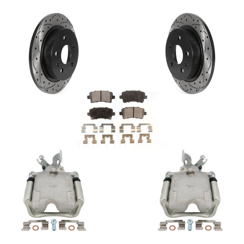 Transit Auto KCD-100540T Disc Brake Kit for 2011-2017 Buick LaCrosse, Buick Regal - Rear product image