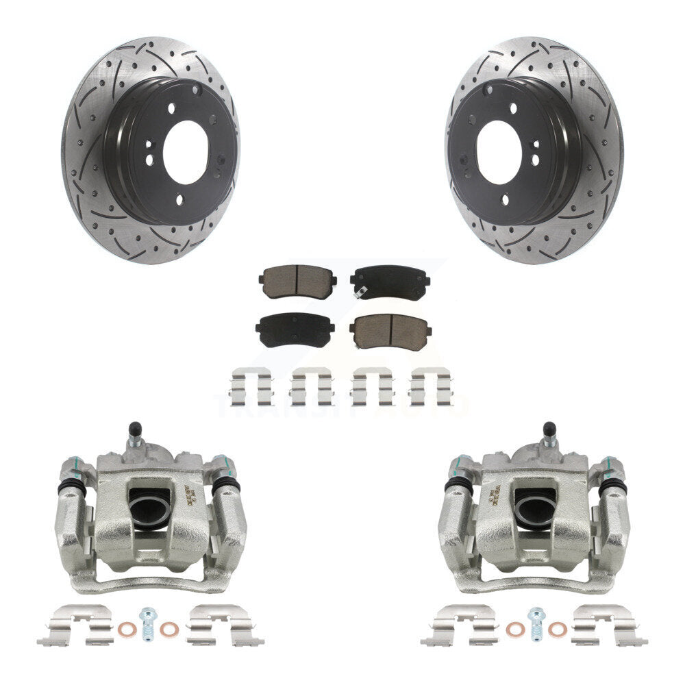Transit Auto KCD-100541C Disc Brake Kit for 2016 Hyundai Tucson - Rear product image