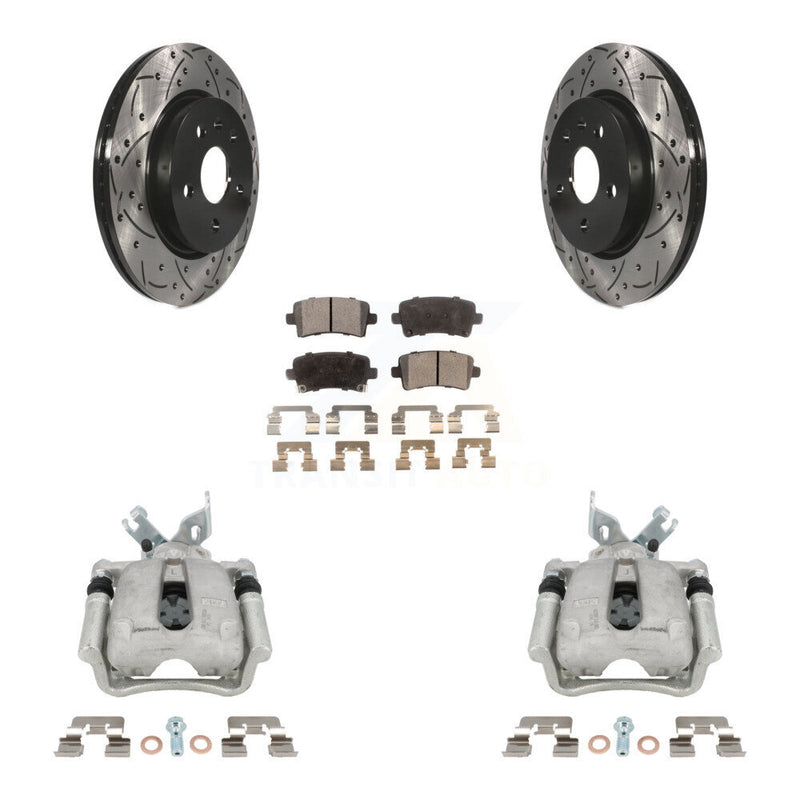 Transit Auto KCD-100541T Disc Brake Kit for 2011-2017 Buick LaCrosse, Buick Regal - Rear product image