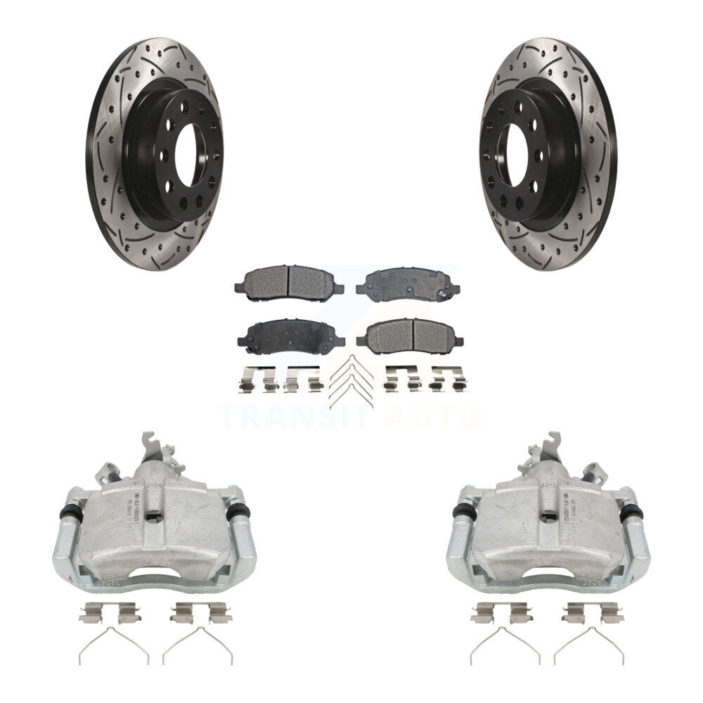 Transit Auto KCD-100542P Disc Brake Kit for 2013-2016 Dodge Dart - Rear product image