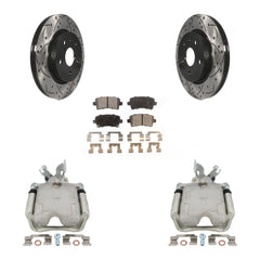 Transit Auto KCD-100542T Disc Brake Kit for 2011-2020 Cadillac XTS, Chevrolet Impala, Chevrolet Malibu & more - Rear product image