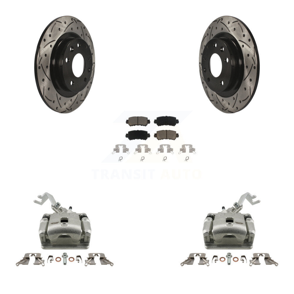 Transit Auto KCD-100543C Disc Brake Kit for 2016-2018 Mazda CX-3 - Rear product image