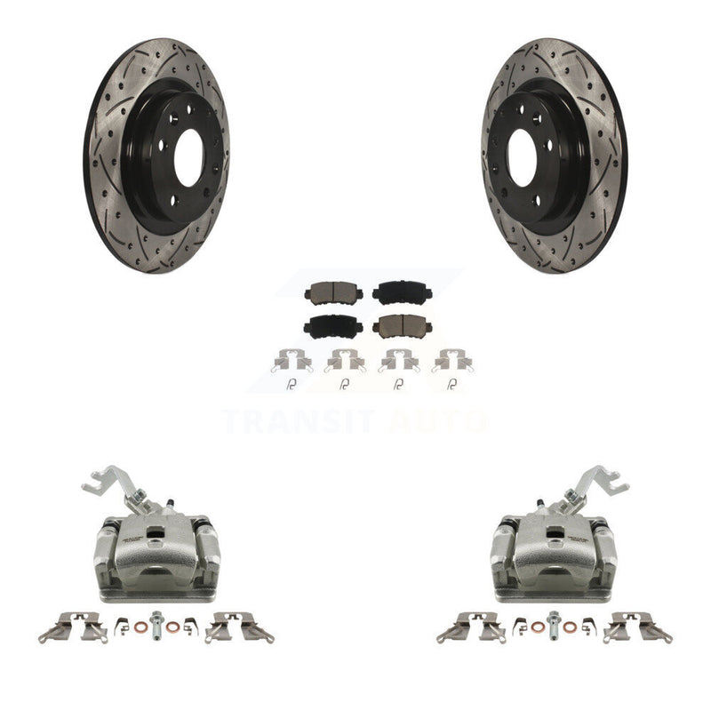 Transit Auto KCD-100543C Disc Brake Kit for 2016-2018 Mazda CX-3 - Rear product image