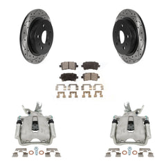 Transit Auto KCD-100543T Disc Brake Kit for 2014-2016 Chevrolet Malibu Limited, Chevrolet Malibu - Rear product image