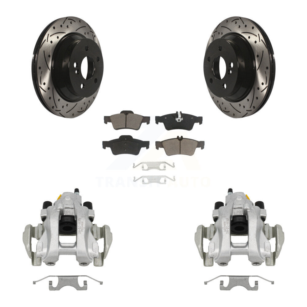 Transit Auto KCD-100544C Disc Brake Kit for 2003-2011 Mercedes-Benz E550, Mercedes-Benz CLS550, Mercedes-Benz E350 & more - Rear product image