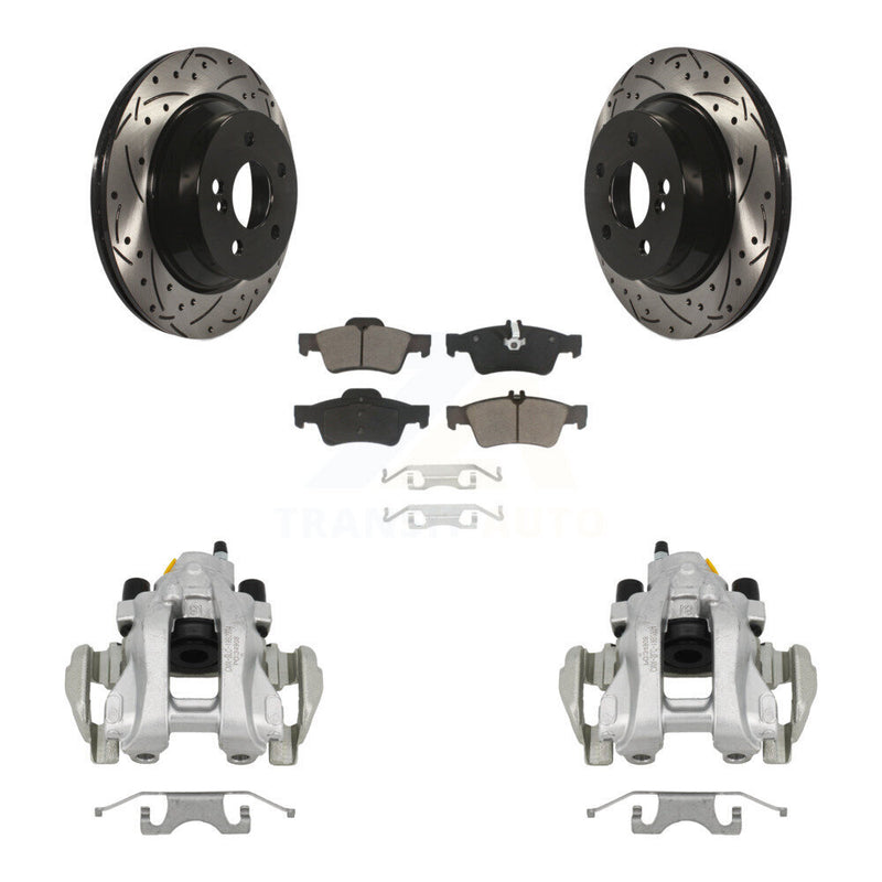 Transit Auto KCD-100544C Disc Brake Kit for 2003-2011 Mercedes-Benz E550, Mercedes-Benz CLS550, Mercedes-Benz E350 & more - Rear product image