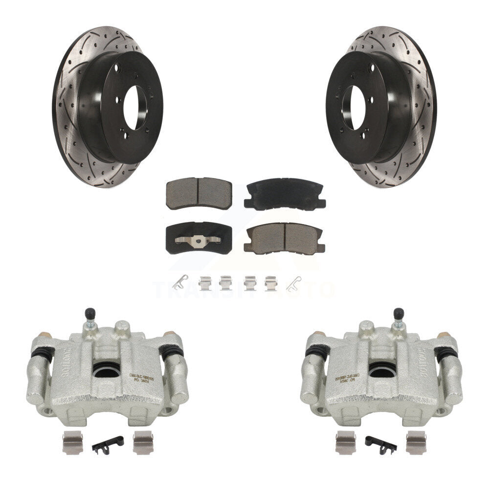 Transit Auto KCD-100545C Disc Brake Kit for 2011-2012 Mitsubishi Outlander - Rear product image