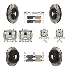Transit Auto KCD-100545N Disc Brake Kit for 2016-2018 Acura RDX - Front and Rear product image