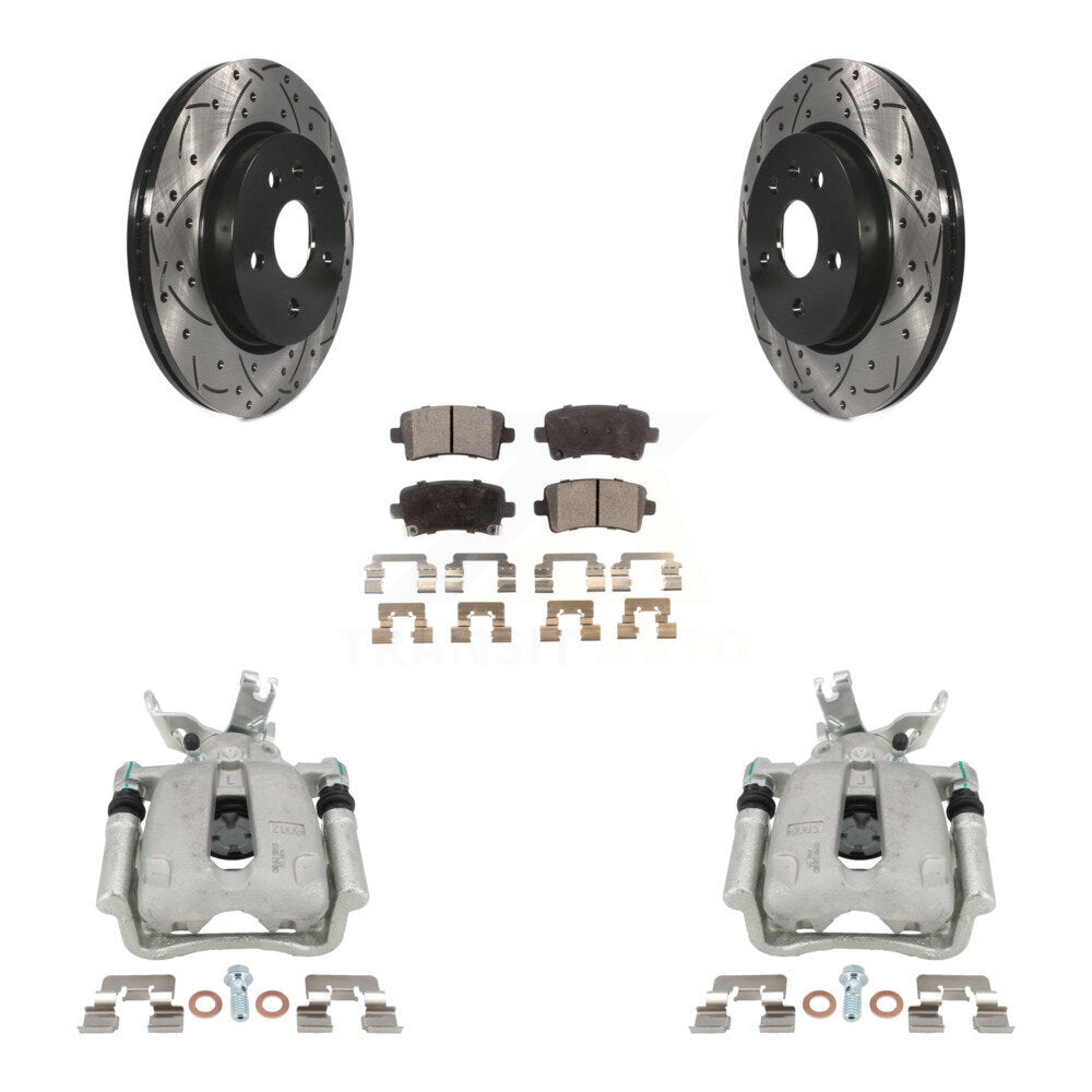 Transit Auto KCD-100545T Disc Brake Kit for 2016 Chevrolet Malibu Limited - Rear product image