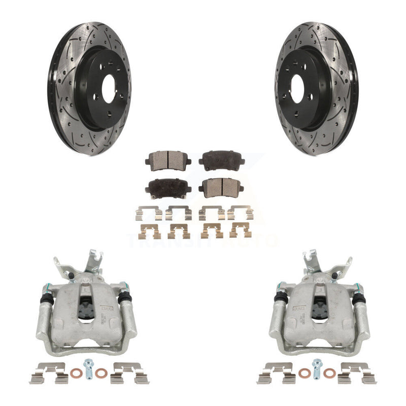 Transit Auto KCD-100545T Disc Brake Kit for 2016 Chevrolet Malibu Limited - Rear product image