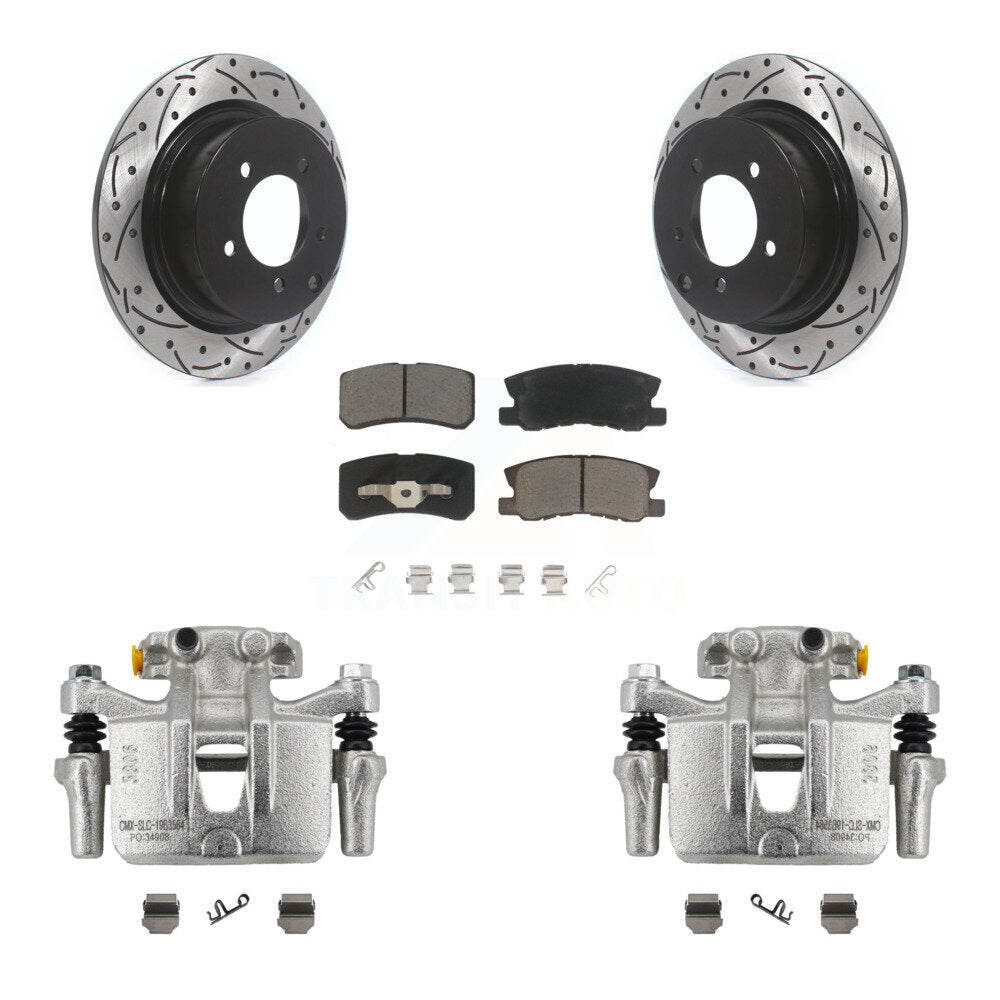 Transit Auto KCD-100546C Disc Brake Kit for 2011-2013 Mitsubishi Outlander - Rear product image