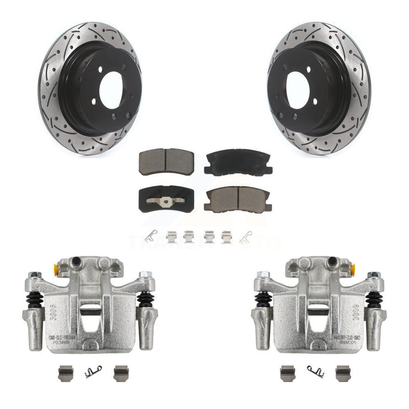 Transit Auto KCD-100546C Disc Brake Kit for 2011-2013 Mitsubishi Outlander - Rear product image