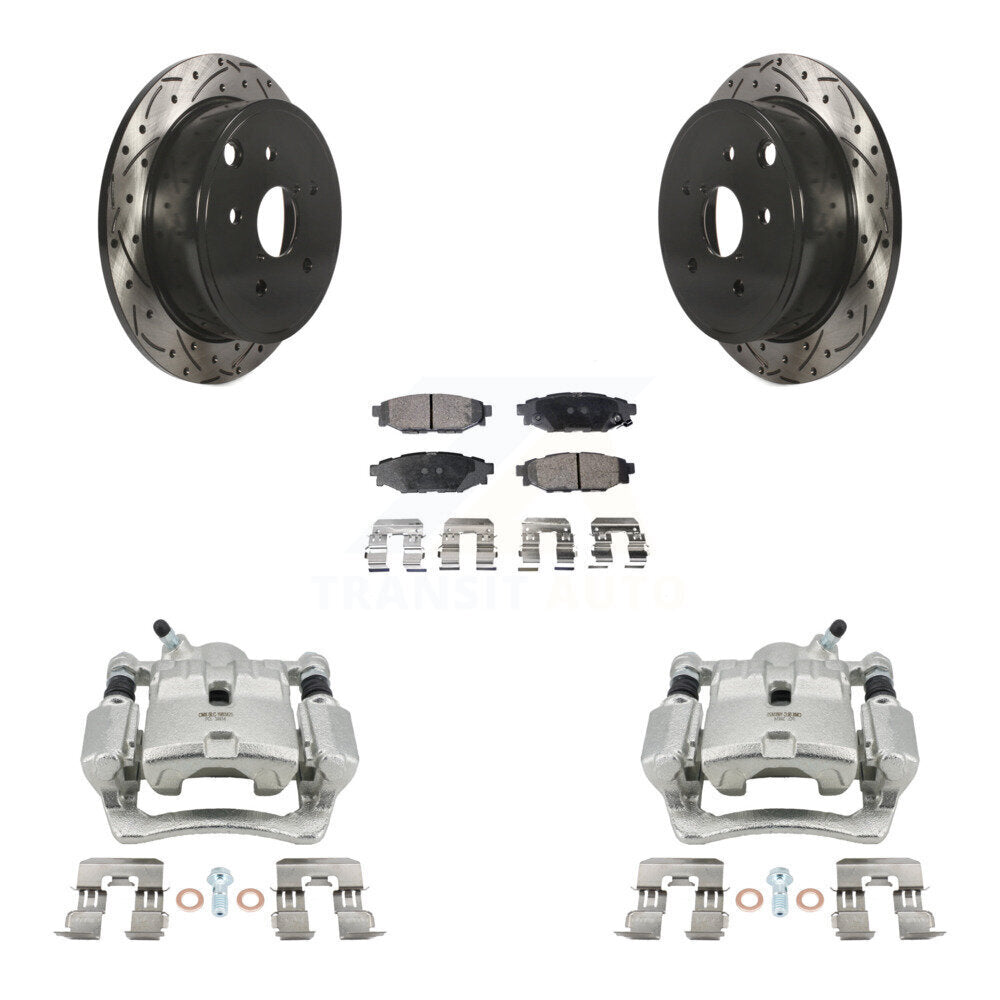 Transit Auto KCD-100546P Disc Brake Kit for 2015-2019 Subaru WRX - Rear product image