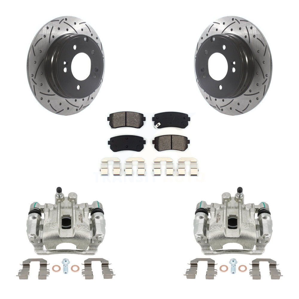 Transit Auto KCD-100546S Disc Brake Kit for 2015-2016 Hyundai Sonata - Rear product image
