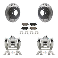 Transit Auto KCD-100548C Disc Brake Kit for 2011-2015 Hyundai Sonata, Kia Optima - Rear product image