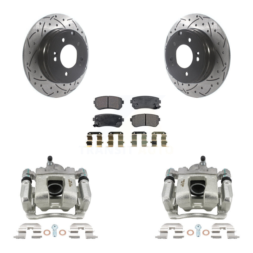 Transit Auto KCD-100548P Disc Brake Kit for 2016 Hyundai Tucson - Rear product image