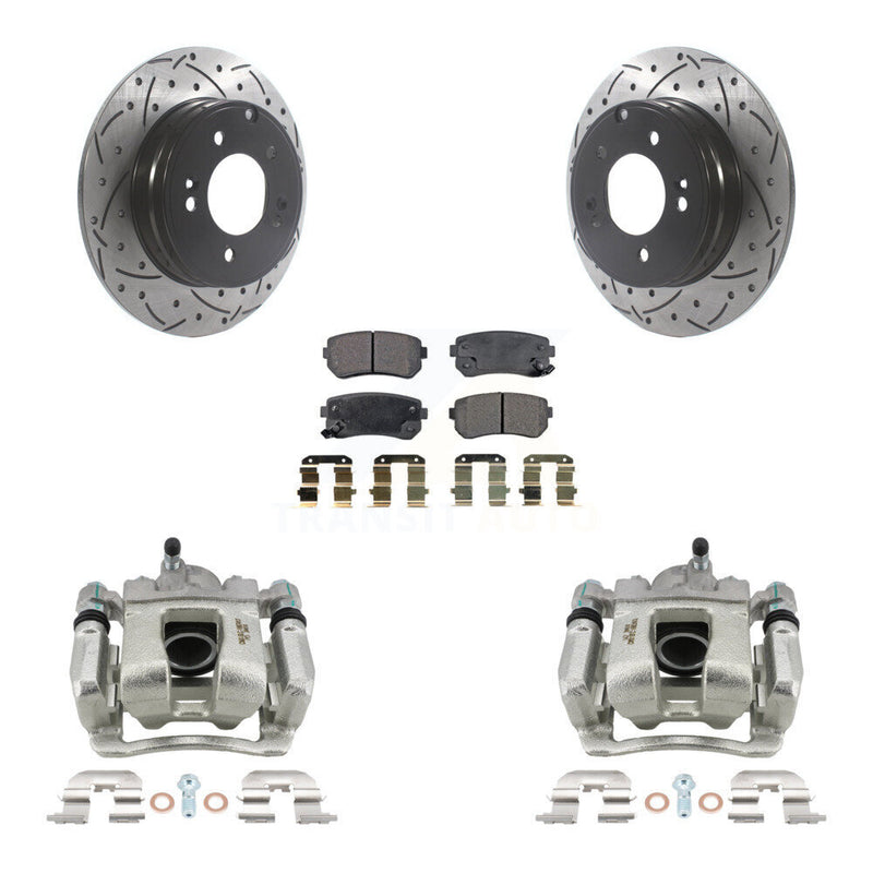 Transit Auto KCD-100548P Disc Brake Kit for 2016 Hyundai Tucson - Rear product image