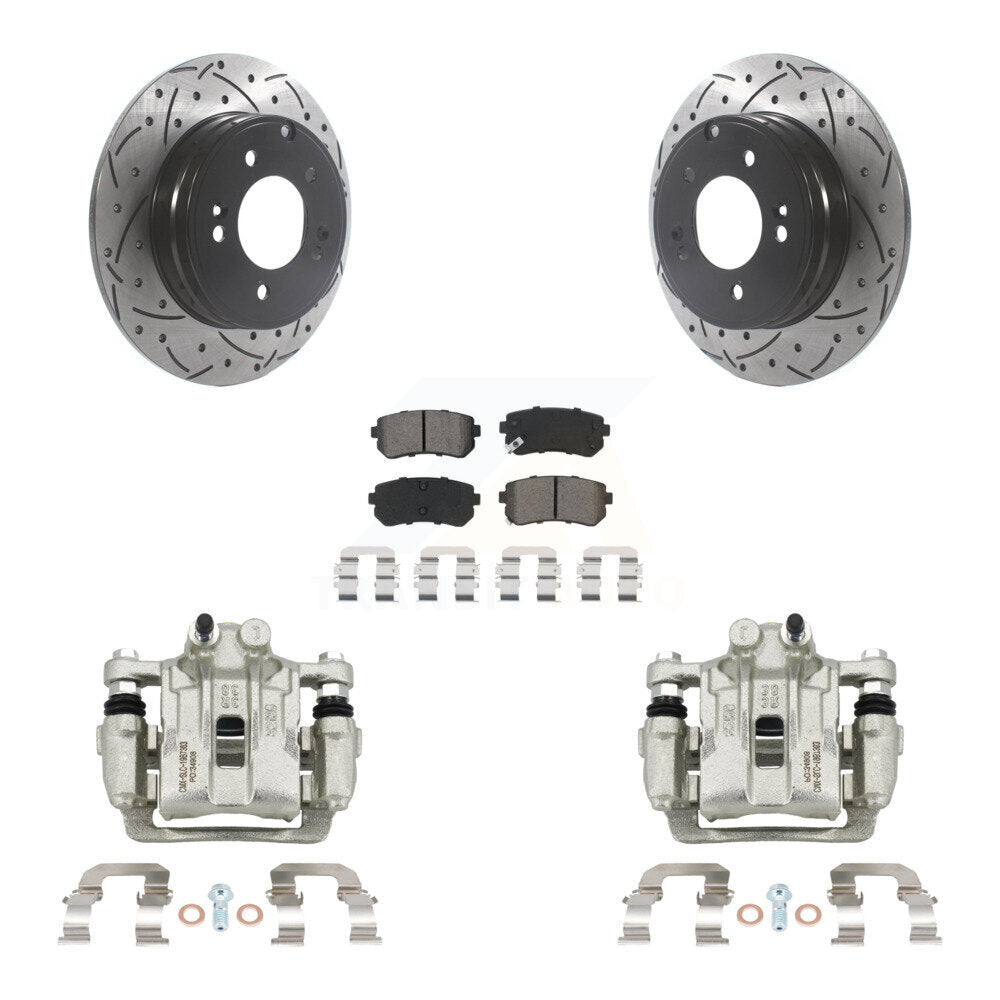 Transit Auto KCD-100548S Disc Brake Kit for 2016-2019 Hyundai Sonata, Kia Optima - Rear product image