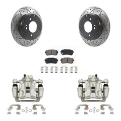 Transit Auto KCD-100548S Disc Brake Kit for 2016-2019 Hyundai Sonata, Kia Optima - Rear product image