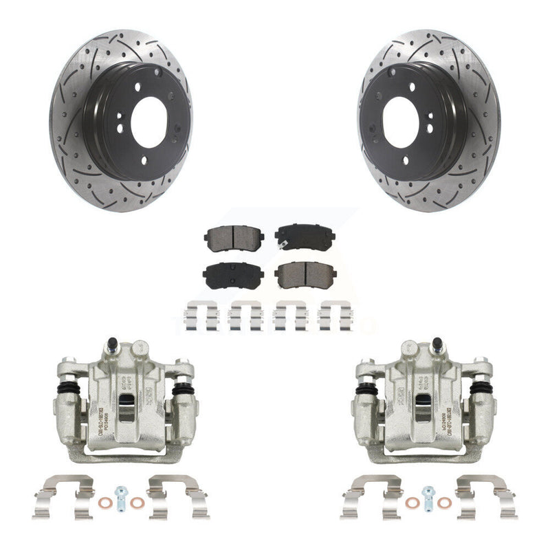 Transit Auto KCD-100548S Disc Brake Kit for 2016-2019 Hyundai Sonata, Kia Optima - Rear product image