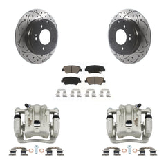 Transit Auto KCD-100549C Disc Brake Kit for 2011-2017 Hyundai Azera, Kia Optima - Rear product image