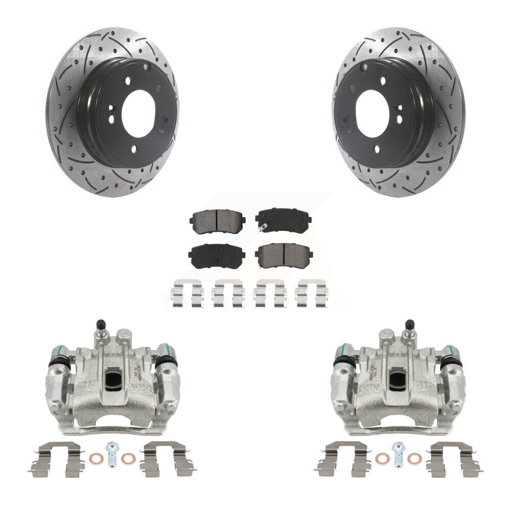 Transit Auto KCD-100549S Disc Brake Kit for 2016-2020 Hyundai Sonata, Kia Optima - Rear product image