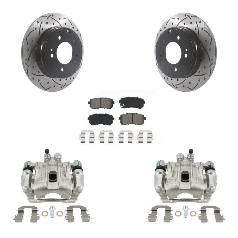 Transit Auto KCD-100549S Disc Brake Kit for 2016-2020 Hyundai Sonata, Kia Optima - Rear product image