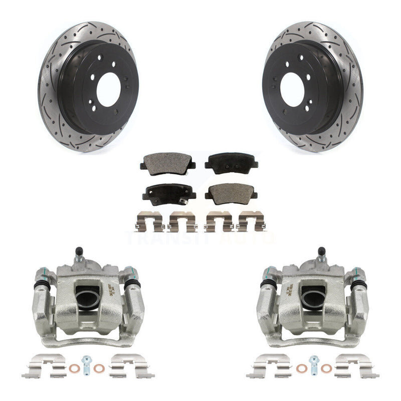 Transit Auto KCD-100551T Disc Brake Kit for 2016-2021 Hyundai Tucson, Kia Sportage - Rear product image