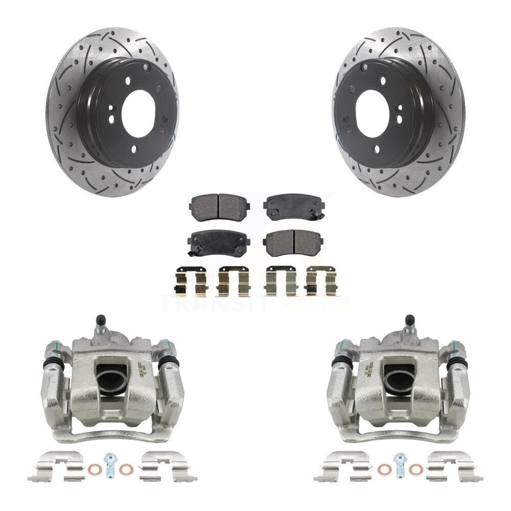 Transit Auto KCD-100552T Disc Brake Kit for 2016 Hyundai Tucson - Rear product image