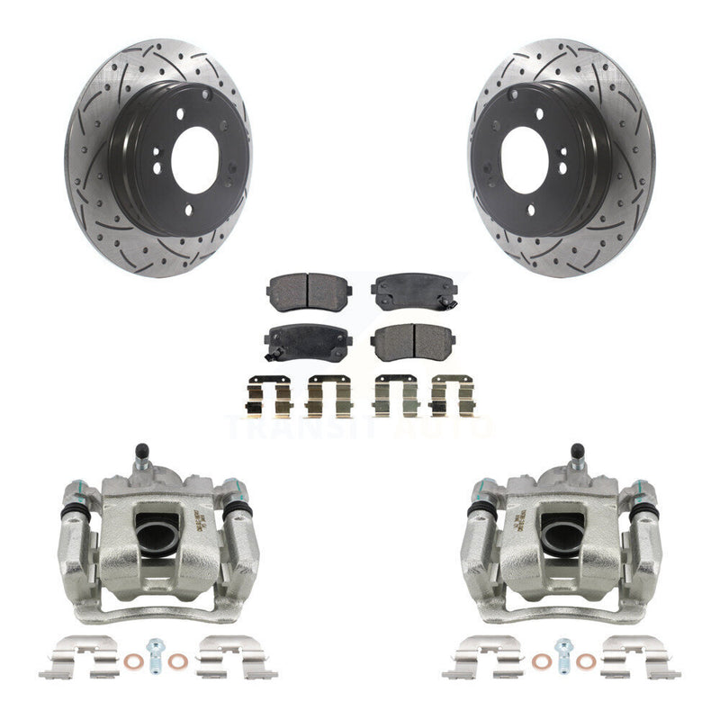 Transit Auto KCD-100552T Disc Brake Kit for 2016 Hyundai Tucson - Rear product image