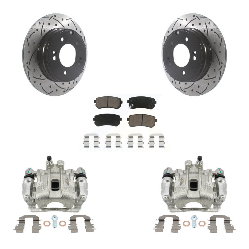 Transit Auto KCD-100554C Disc Brake Kit for 2015-2016 Hyundai Sonata - Rear product image