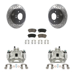 Transit Auto KCD-100554C Disc Brake Kit for 2015-2016 Hyundai Sonata - Rear product image