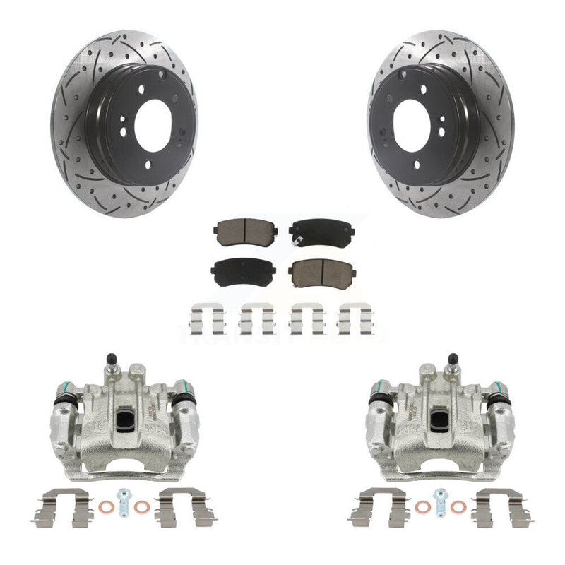 Transit Auto KCD-100554C Disc Brake Kit for 2015-2016 Hyundai Sonata - Rear product image