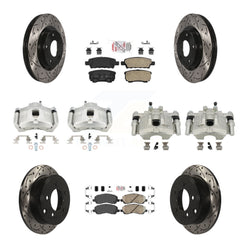 Transit Auto KCD-100554N Disc Brake Kit for 2007-2017 Chrysler 200, Dodge Caliber, Dodge Avenger & more - Front and Rear product image