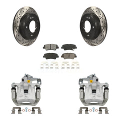 Transit Auto KCD-100554S Disc Brake Kit for 2013-2017 Hyundai Elantra GT, Kia Forte, Kia Forte Koup & more - Rear product image