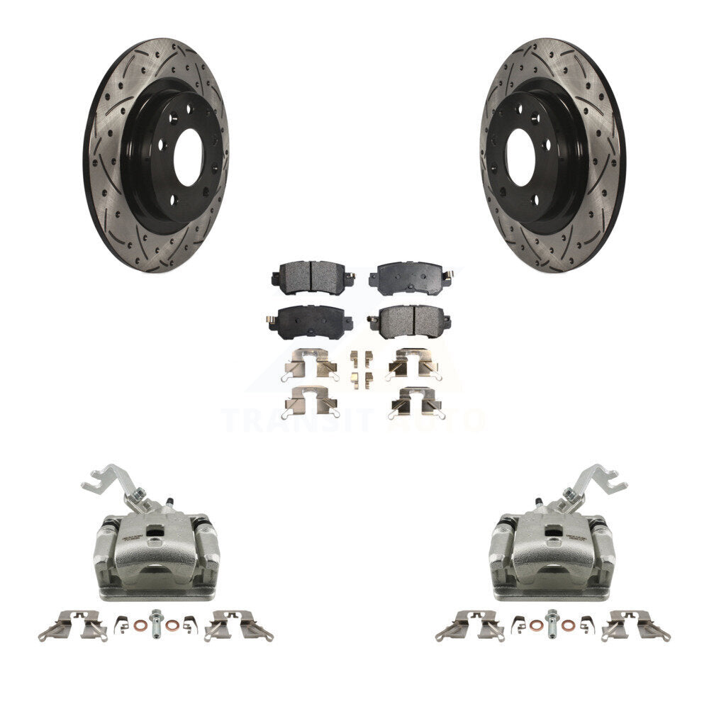 Transit Auto KCD-100554T Disc Brake Kit for 2016-2018 Mazda CX-3 - Rear product image