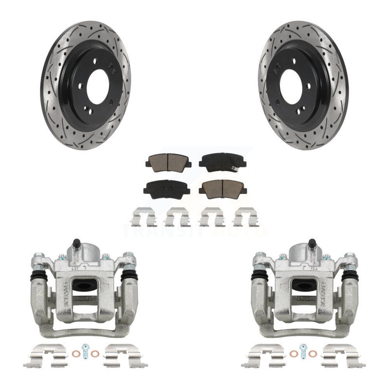 Transit Auto KCD-100555C Disc Brake Kit for 2015 Hyundai Sonata - Rear product image