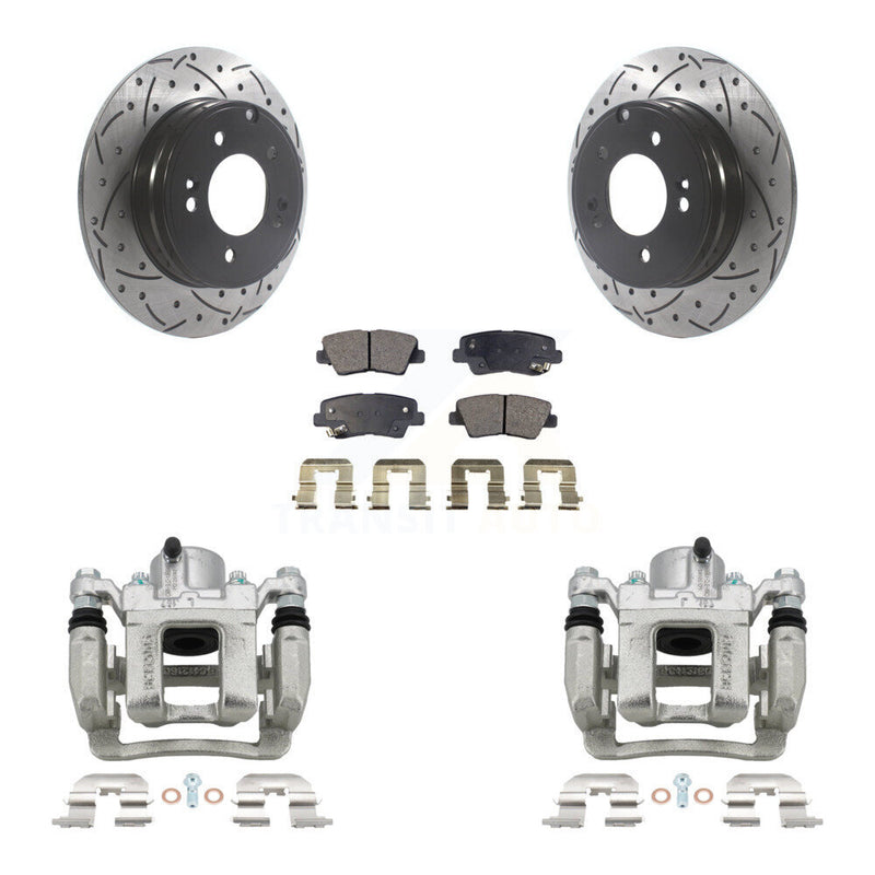 Transit Auto KCD-100555P Disc Brake Kit for 2011-2015 Hyundai Sonata, Kia Optima - Rear product image