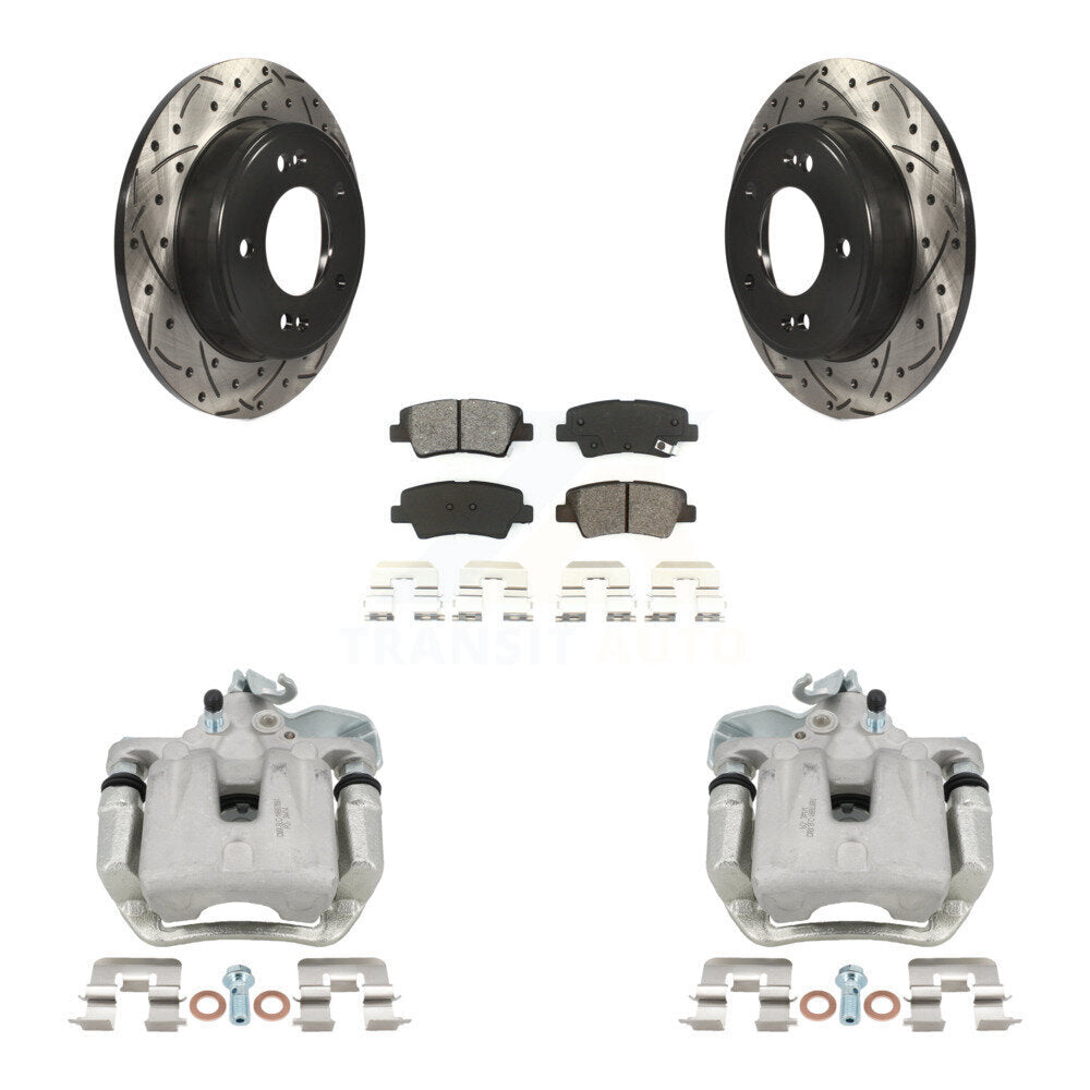 Transit Auto KCD-100555S Disc Brake Kit for 2014-2016 Kia Soul - Rear product image